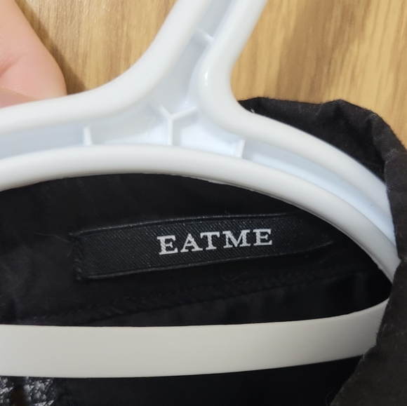 EATME shirt collar pleated wrap dress - Picture 8 of 11